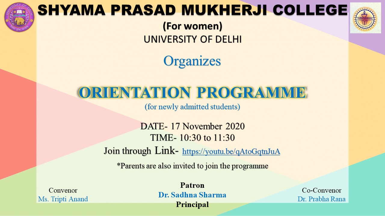 orientation poster